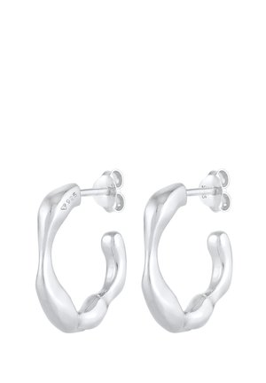 HOOPS DESIGN - Øreringe - silberfarben