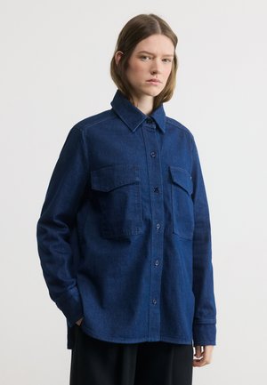 ALOSYNE - Džinsa auduma jaka - dark blue