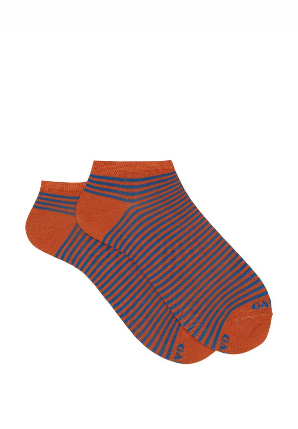 LEGGERO RIGHE WIND - Socken - arancio