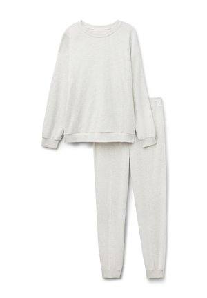 COMFORT DETAILS SET - Nachtwäsche Set - grey