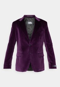 KARL LAGERFELD JACKET PURPOSE - Blazer jacket - plum