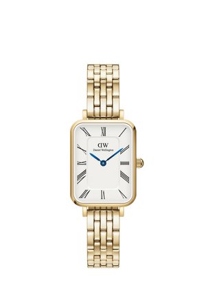 QUADRO ROMAN NUMERALS 5-LINK - Hodinky - gold