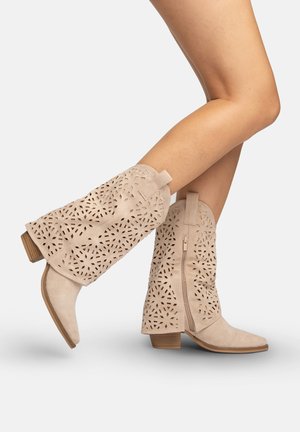 Cowboy- / bikerstøvlette - natur