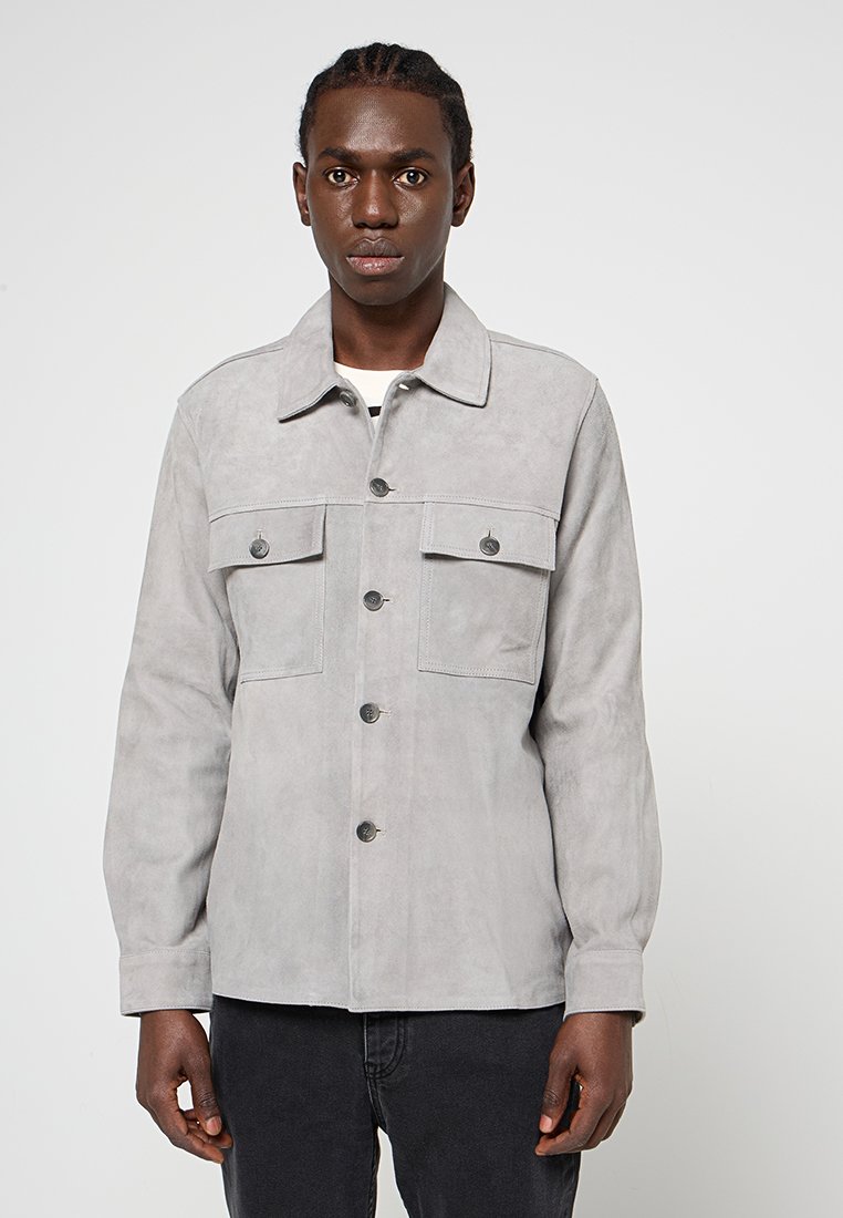 NN.07 Leren jas grijs NN.07 Leren jas grijs