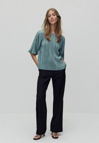 STOCKH LM CHARLOTTE PLEATED BLOUSE - Pusero - stormy sea