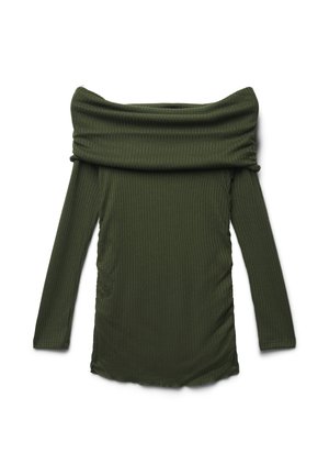 A SPALLE SCOPERTE - Maglietta a manica lunga - verde militare