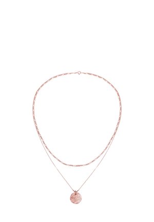 PLATE BASIC LAYER LOOK - Halskette - rose gold-coloured