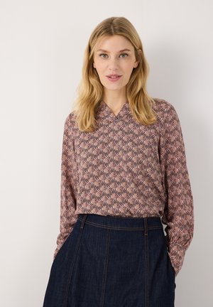 More & More, MORE & MORE FLIESSENDE PRINT-SCHLUPFBLUSE - Longsleeve - small geometrical print