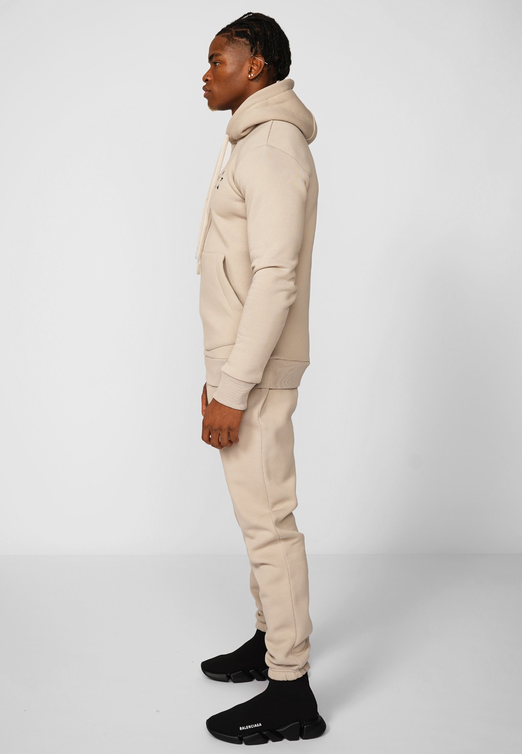 CONFLICT ESSENTIALS TAUPE - Tracksuit 