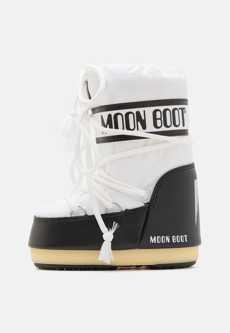 Moon Boot ICON UNISEX - Čižmy na šnurovanie - black/white
