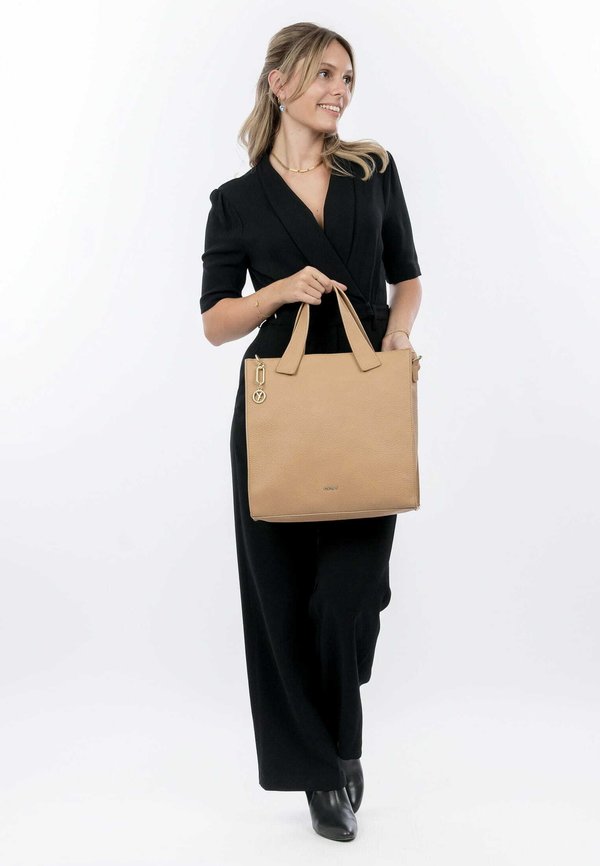 GWENNY - Shopping Bag - sand