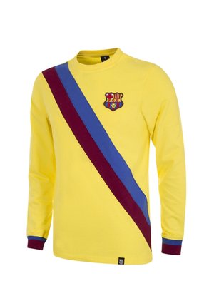 FC BARCELONA AWAY RETRO FOOTBALL - Longsleeve - yellow