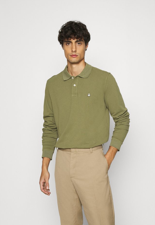 Polo shirt - dark reen