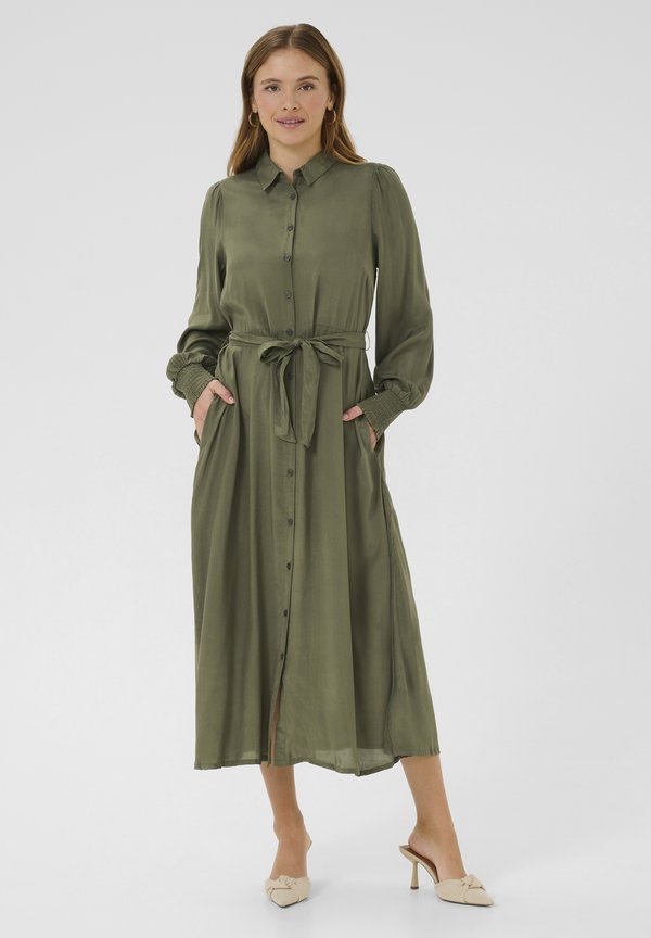 KAPOLLIE - Blusenkleid - grape leaf