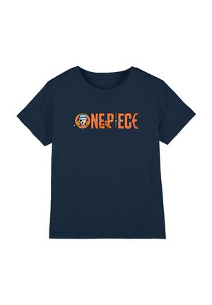 NETFLIX, ONE PIECE NAMI ORANGE TANGERINES LOGO UNISEX - Print T-shirt - dark blue
