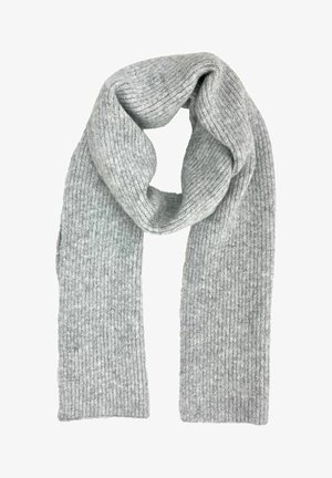 Scarf - light grey melange