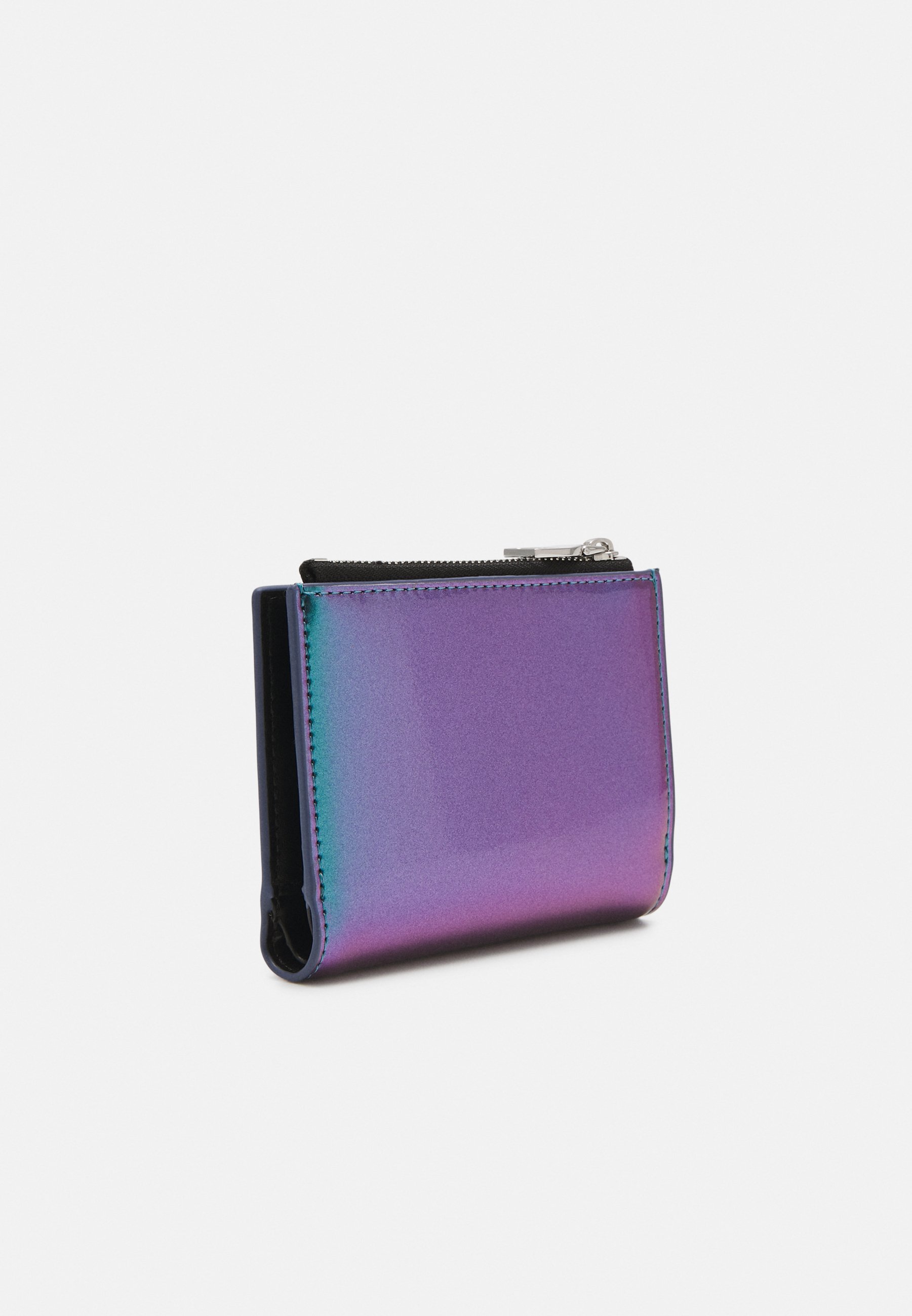 【DIESEL】1dr bi-fold zip ii Small iridescent wallet Diesel 1DR BI-FOLD ZIP II - Wallet - t6287/purple - Zalando
