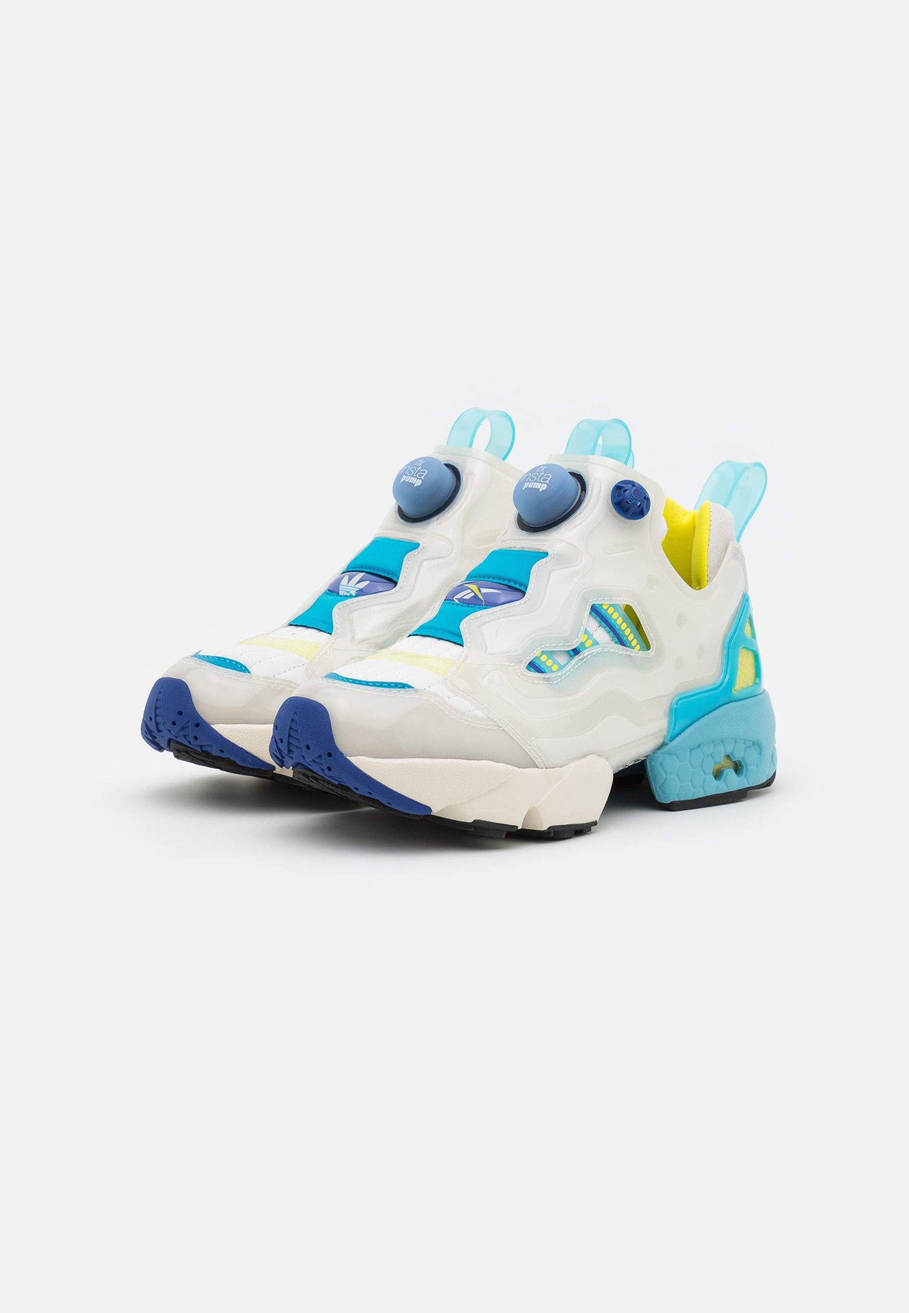 adidas Originals ZX PUMP UNISEX - Sneakers basse - shock cyan/light  aqua/crystal white/blu - Zalando.it