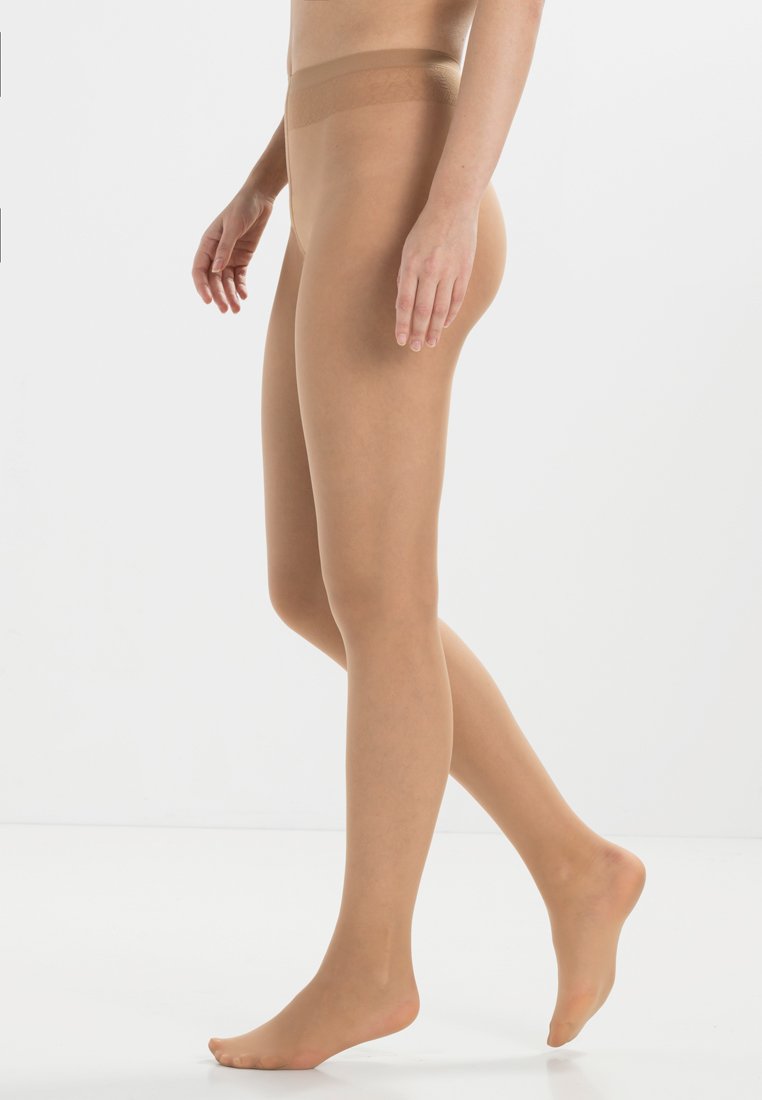 FALKE - MATT DELUXE 20 DENIER TRANSPARENT MATT - Punčocháče - powder new, Zvětšit