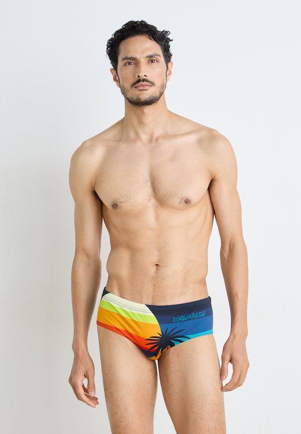 SUMMER LOVERS SUNSET SWIM BRIEF - Swimming briefs - multicolour