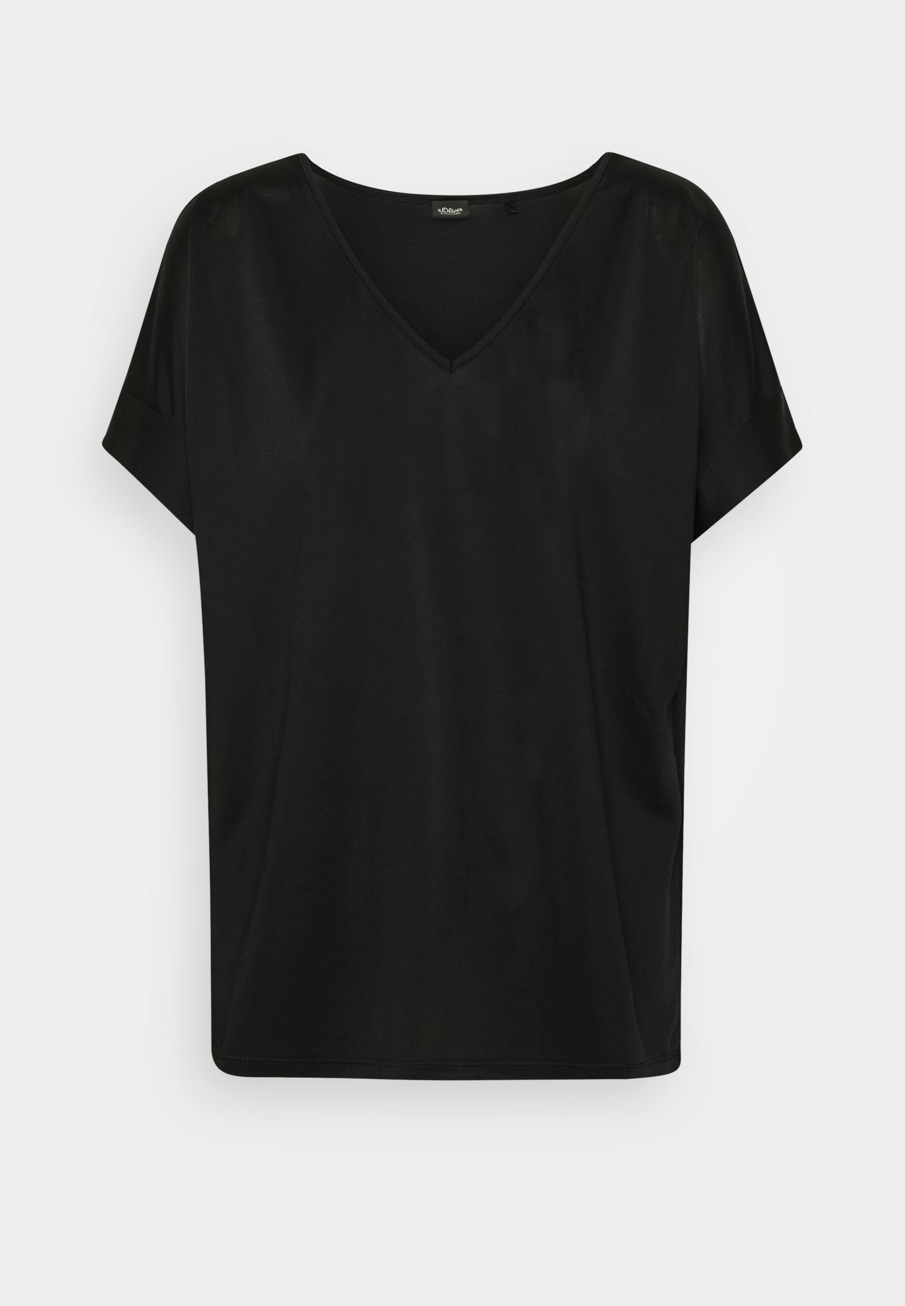 s.Oliver BLACK LABEL T shirts med print black Zalando.no s.Oliver BLACK LABEL T-shirts - brown