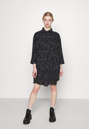 MOA RAGLAN SHIRTDRESS - Shirt dress - black