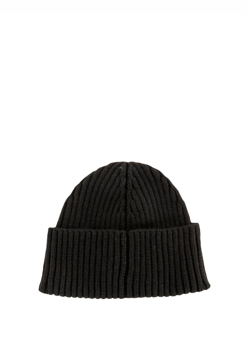 Superdry Cable Luxe Bonnet Taille Unique Noir - Tricot Torsadé Chaud Et Élégant