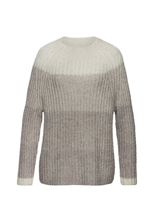 STEHKRAGEN - Strickpullover - beige taupe