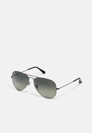 AVIATOR LARGE UNISEX - Napszemüvegek - gunmetal