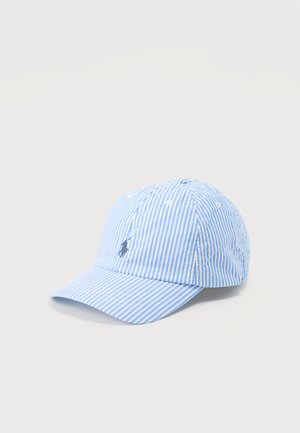 SEERSUCKER UNISEX - Pet - blue/white