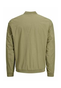 Jack & Jones BASIC ÜBERGANGS STRETCH OHNE KAPUZE ERUSH - Bomberjacke - grün