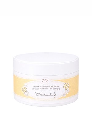 BADEFEE KÖRPER SHOWER MOUSSE DUSCHMOUSSE BLÜTENZART  - Body balm - weiß