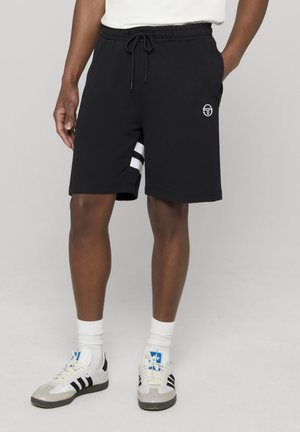 EGEO - Pantalones deportivos - black/white