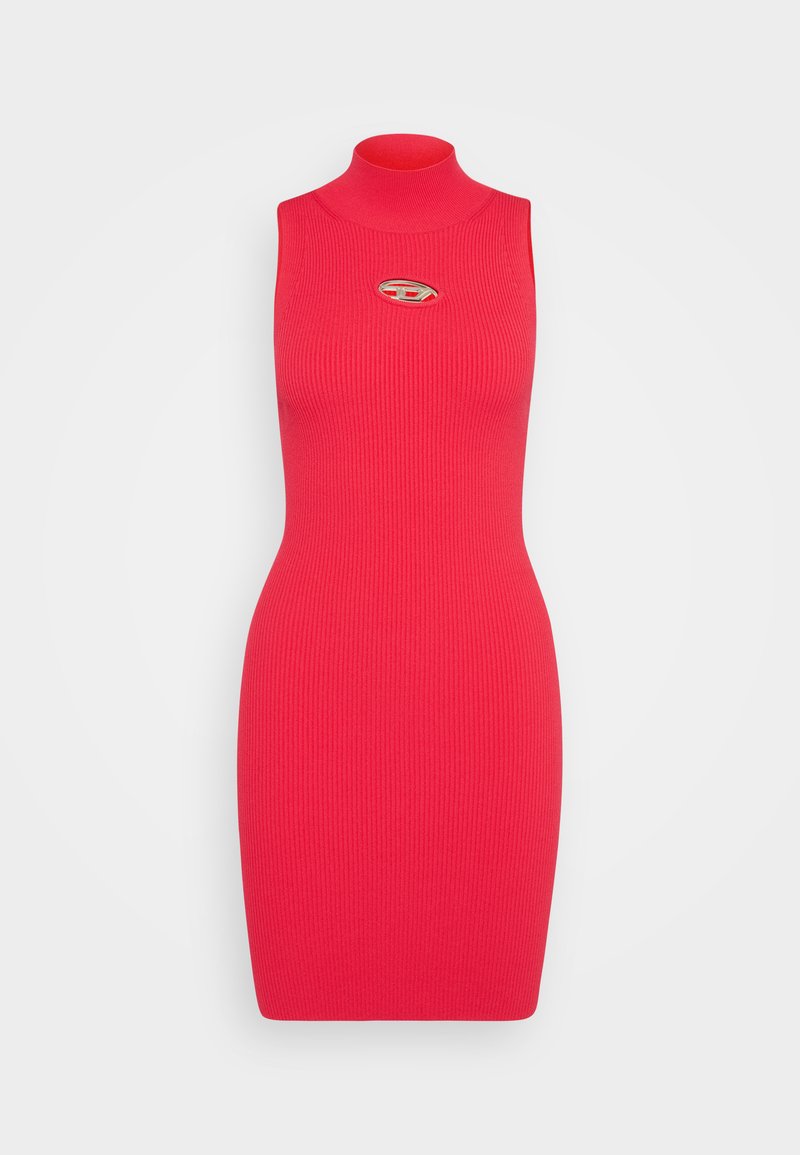 Diesel Gebreide jurk donkerroze Diesel Gebreide jurk donkerroze