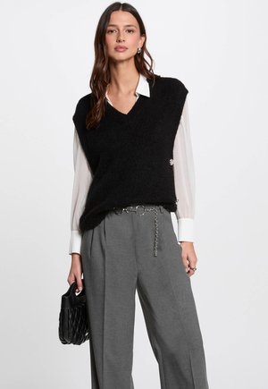 Morgan SLEEVELESS - Jumper - noir