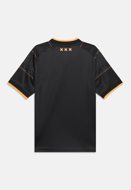 adidas AJAX AMSTERDAM AWAY KIDS UNISEX - Camiseta deportiva - black/hazy orange — foto 2