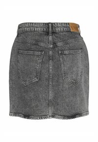 Vero Moda VMTESSA SHORT NOOS - Minisvārki - medium grey denim