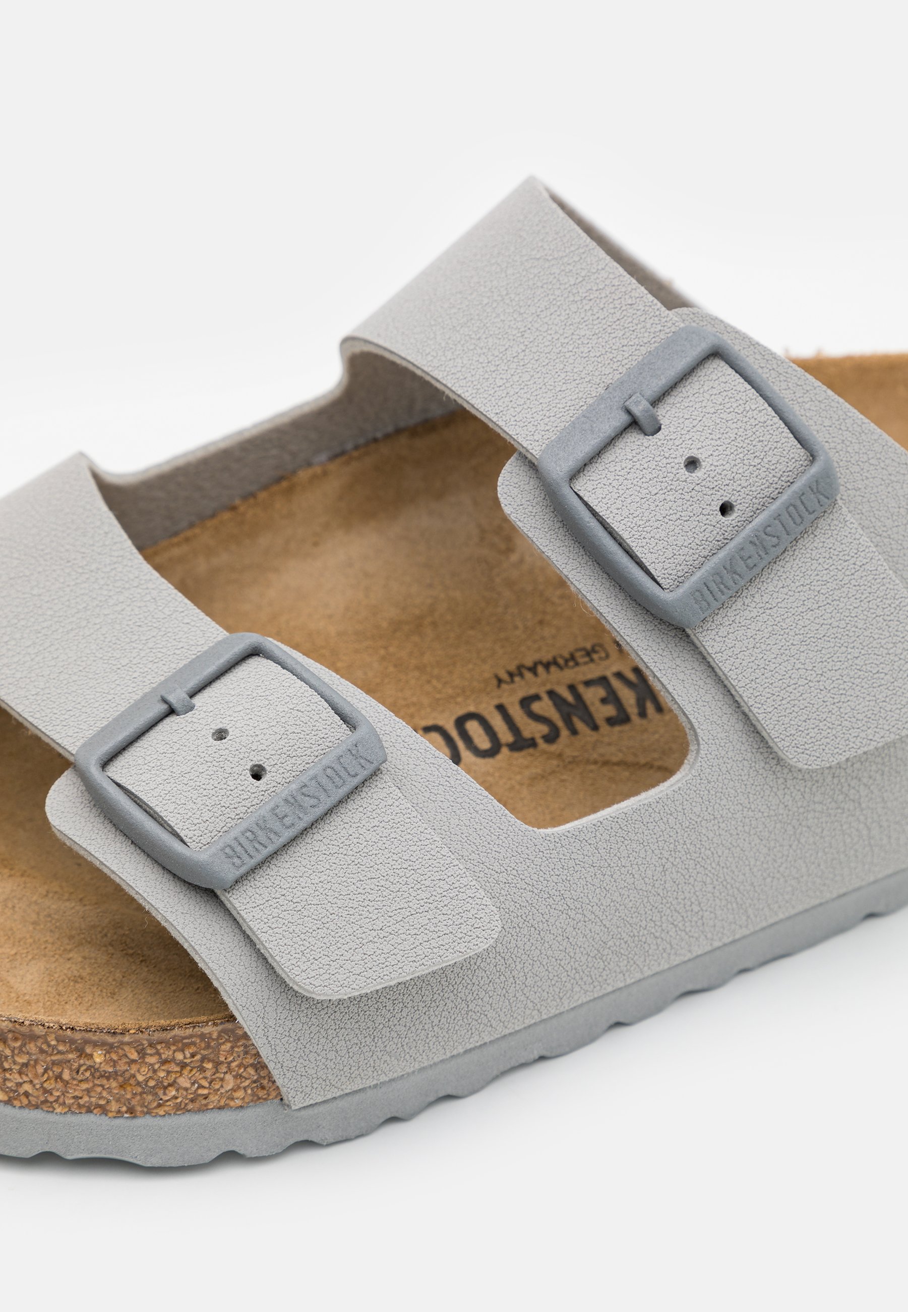 靴 BIRKENSTOCK Arizona BS Stone Coin 41 Birkenstock ARIZONA BF REGULAR UNISEX - Sandale - stone coin/gri