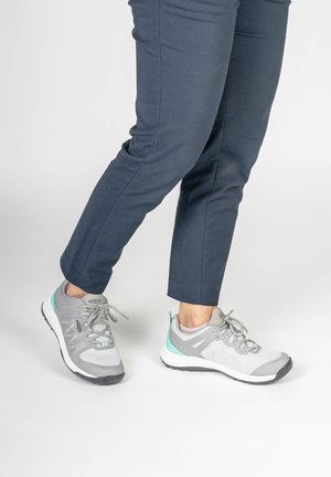 Casual lace-ups - light grey