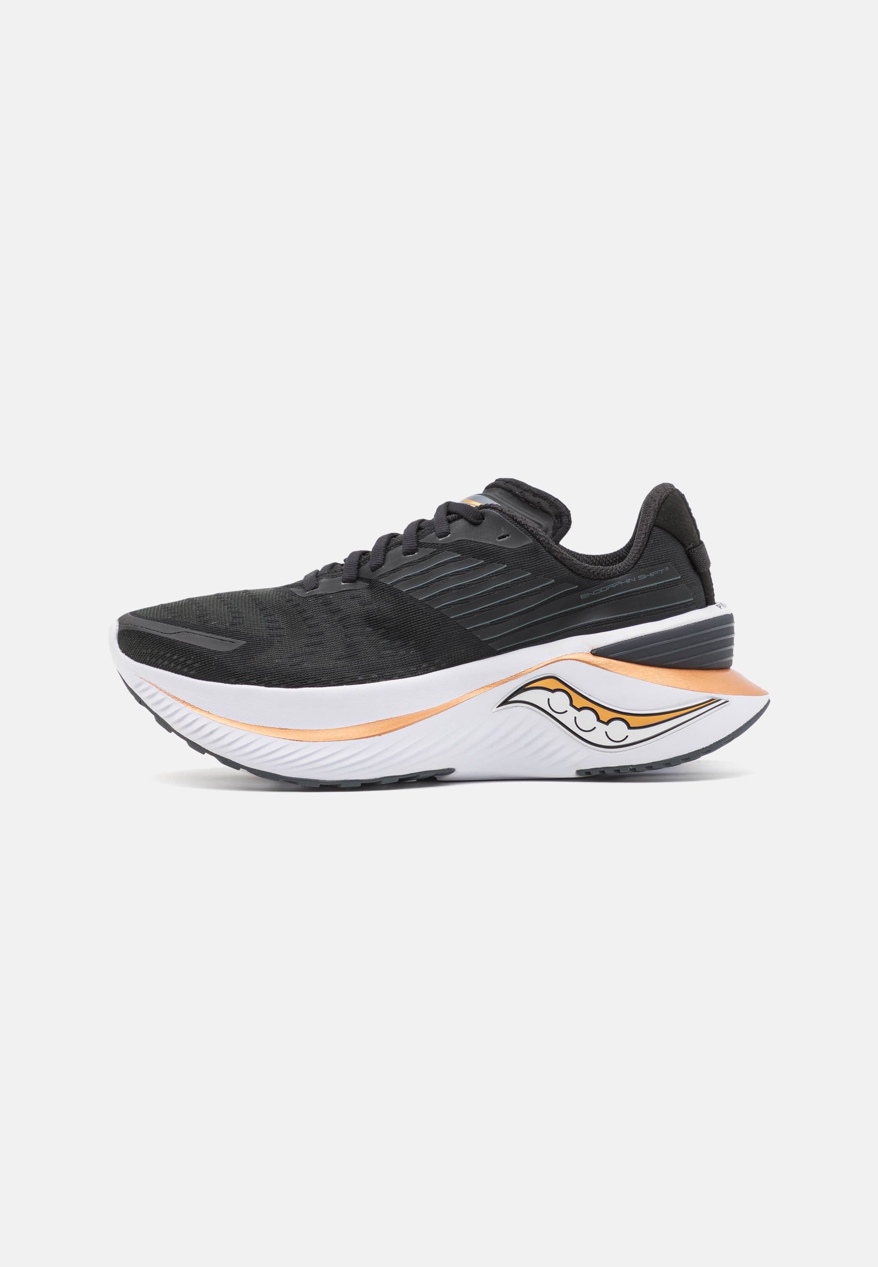 Saucony ENDORPHIN SHIFT 3 - Laufschuh Neutral - black/goldstruck 