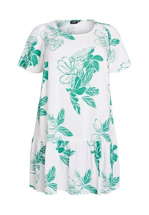 Day dress - green flower
