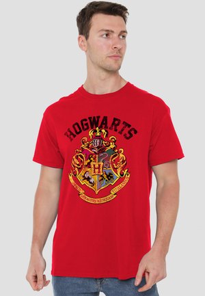 Cotton Soul, HARRY POTTER HOGWARTS CREST - T-Shirt print - red