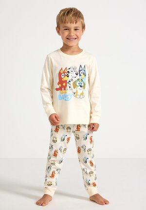 Lindex LICENS BLUEY SET - Pigiama - white