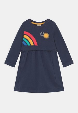 LEIA LOOPBACK DRESS - Day dress - dark blue