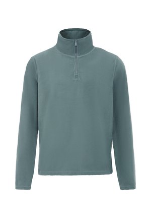 Schmuddelwedda CO-BRANDED WITH YUKA - Fleecetrøjer - türkis grau