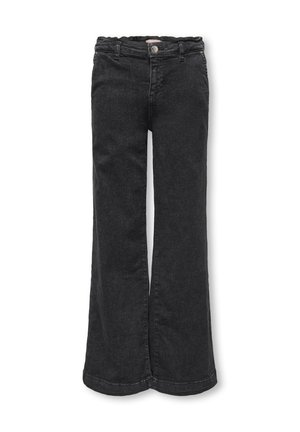 ONLY GIRLS WIDE   - Trapezaste traperice - black denim