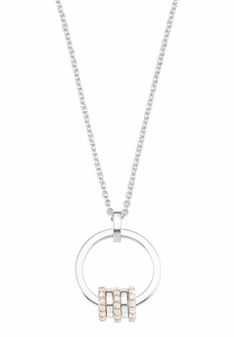 Damen Halsketten | s.Oliver MIT ANHÄNGER FÜR DAMEN, 925 STERLING SILBER TEIL Halskette bicolor/goldfarben - BP30809 Damen Halsketten | s.Oliver MIT ANHÄNGER FÜR DAMEN, 925 STERLING SILBER TEIL Halskette bicolor/goldfarben - BP30809