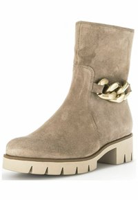 Gabor Kotníkové boty na platformě - desert