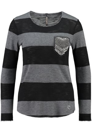 Long sleeved top - black