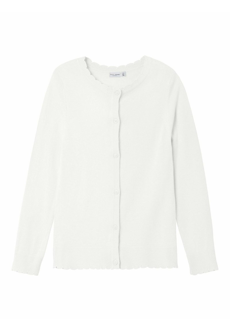 Name it NKFVAMONE CARD - Strickjacke - bright white